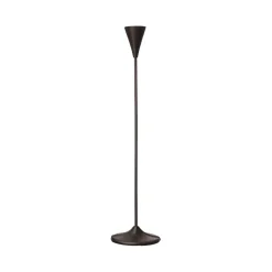 ERNST candlestick chrome, 35 cm Black Hot