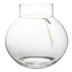 ERNST glass vase H29 cm Ø30 cm, clear Transparent Hot