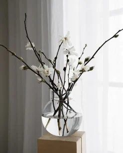 ERNST glass vase H29 cm Ø30 cm, clear Transparent Hot