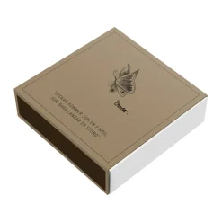 ERNST matchbox 11x11 cm, Butterfly Brown Outlet