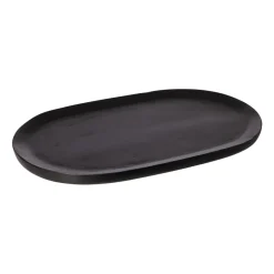 ERNST oval tray 25x40 cm, Black New