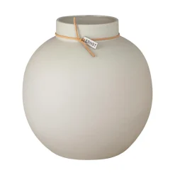 ERNST vase stoneware nature, 22 cm White Outlet