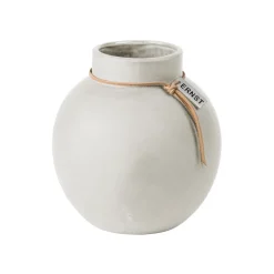 ERNST vase stoneware , 14 cm White Discount