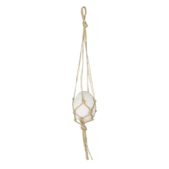 Lene Bjerre Essie Easter decoration makramé, 26 cm White Clearance