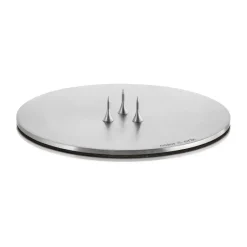 Ester & erik candle holder Ø9 cm matte, Silver Silver-coloured Outlet