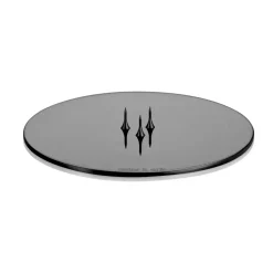 Ester & erik candle plate Ø12 cm polished, Black Best