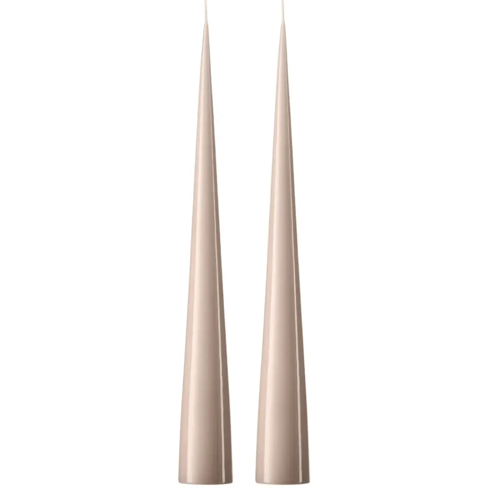 Ester & erik chandelier 37 cm 2-pack lacquered, linen grey 22-0 Beige