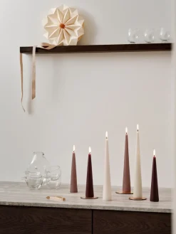 Ester & erik chandelier 37 cm 2-pack matte, Winter rose 84 Purple Hot