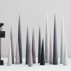 Ester & erik chandelier 37 cm 2-pack matte, Dark slate 74 Grey