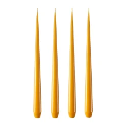 Ester & erik light 4-pack lacquered, honey balm, 32 cm Yellow