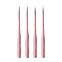 Ester & erik light 4-pack lacquered, old rose, 42 cm Pink Discount