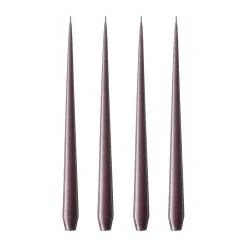 Ester & erik light 4-pack lacquered, muted mauve, 32 cm Purple Clearance
