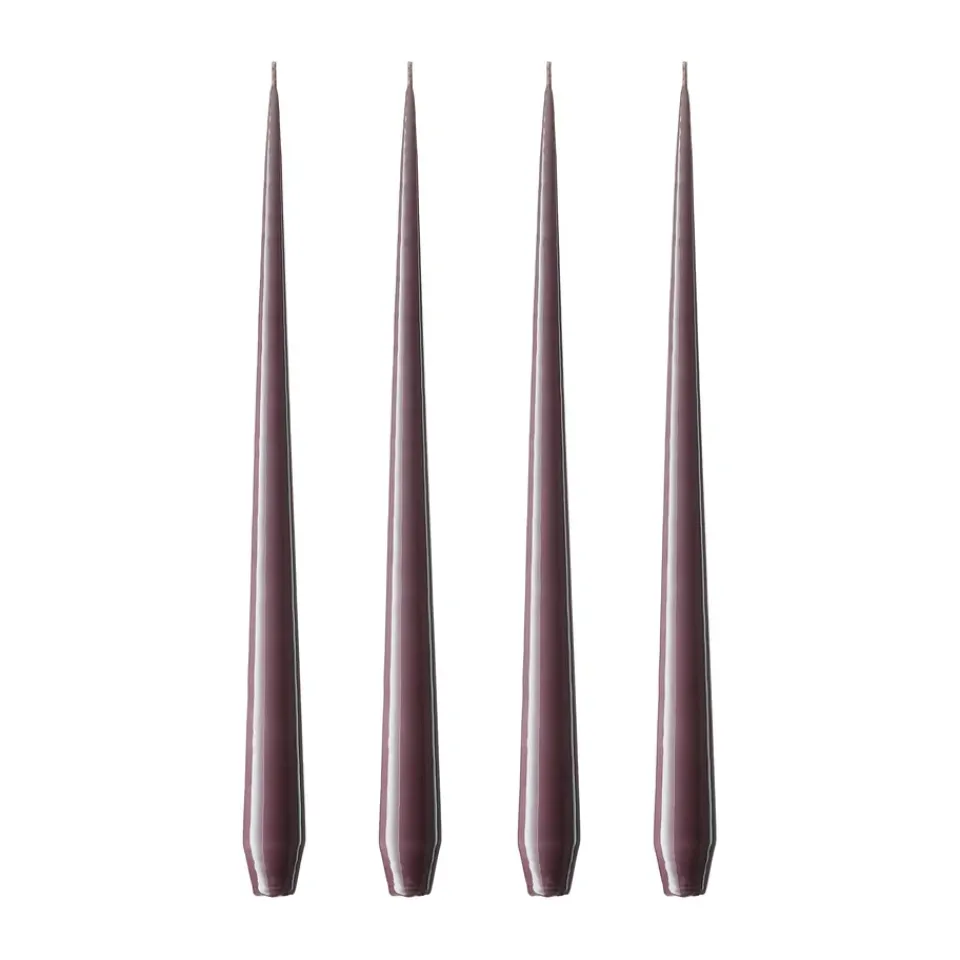 Ester & erik light 4-pack lacquered, muted mauve, 32 cm Purple Clearance