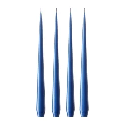 Ester & erik light 4-pack lacquered, Cornflower 48, 42 cm Blue Hot