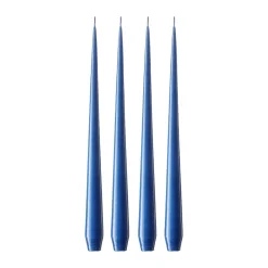 Ester & erik light 4-pack lacquered, Cornflower, 32 cm Blue