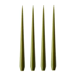 Ester & erik light 4-pack lacquered, olive glow, 32 cm Green New