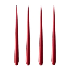 Ester & erik light 4-pack matte, winter berry, 32 cm Red Outlet