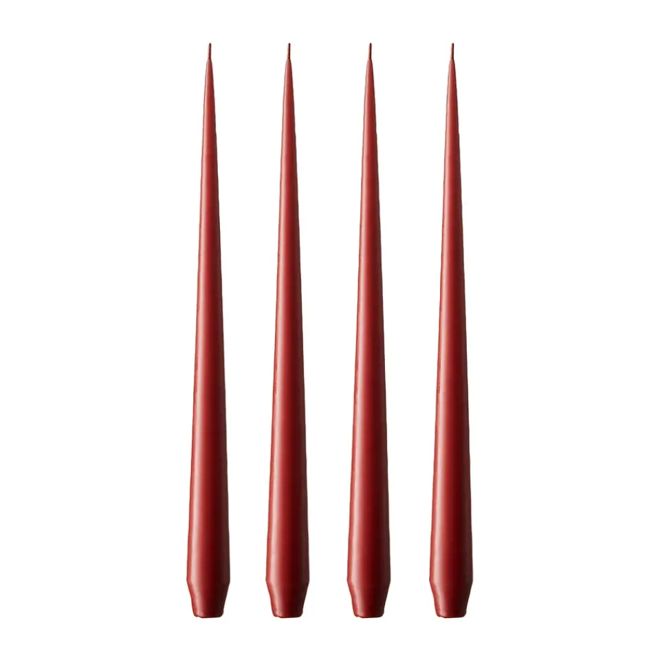 Ester & erik light 4-pack matte, aged rust, 42 cm Red New