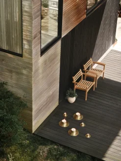 Ester & erik outdoor candle holder large 32.3 cm, Gold Gold-coloured Online