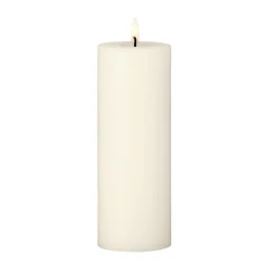 Ester & erik pillar candle LED, 06 Ivory, 20 cm White Sale