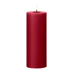 Ester & erik pillar candle LED, 36 Winter Berry, 20 cm Red Hot