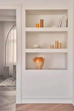 Ester & erik pillar candle LED, 14 Pale ginger, 10 cm Orange New
