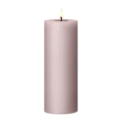 Ester & erik pillar candle LED, 52 Soft Rose, 20 cm Pink Discount