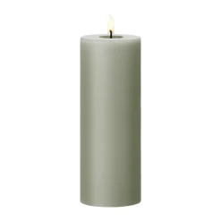 Ester & erik pillar candle LED, 69 Artichoke, 20 cm Green Clearance