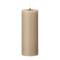 Ester & erik pillar candle LED, 18 Nougat Note, 20 cm Beige Clearance