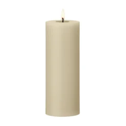 Ester & erik pillar candle LED, 14 Pale ginger, 20 cm Orange Clearance