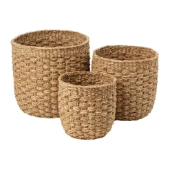 Dixie Esther storage box 3 pieces, Natural Brown Outlet