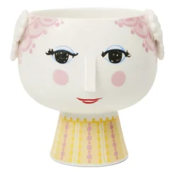 Bjørn Wiinblad Eva flower pot on foot Ø 15.5 cm, Pink Discount