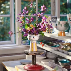 Bjørn Wiinblad Eva vase 15 cm, Purple Best