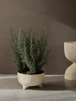 Ferm Living Evoke flower pot 27 cm, Warm Sand Beige Sale