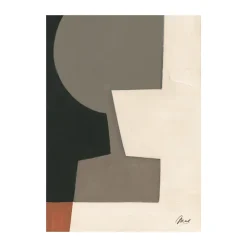 Paper Collective Evoke poster, 50x70 cm BlackBrownBeigeOrange Online