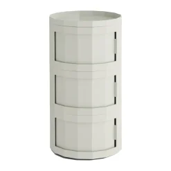 HAY Facet Cabinet 30 side table, Misty Grey Clearance