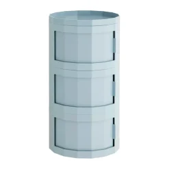 HAY Facet Cabinet 30 side table, Misty Blue Best