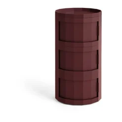 HAY Facet Cabinet 30 side table, Burgundy Red Sale