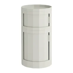 HAY Facet Cabinet 110 side table, Misty Grey Hot