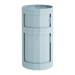 HAY Facet Cabinet 110 side table, Misty Blue Best