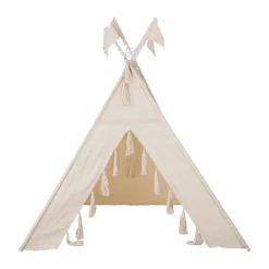 Bloomingville Fardin Teepee Tent 110x110x140 cm, Nature Beige Best