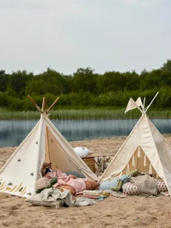 Bloomingville Fardin Teepee Tent 110x110x140 cm, Nature Beige Best