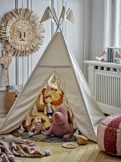 Bloomingville Fardin Teepee Tent 110x110x140 cm, Nature Beige Best