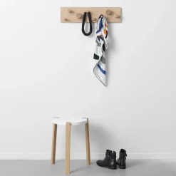 A2 Fellow hanger, White-oiled oak Brown Clearance