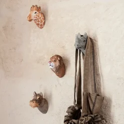 Ferm Living Animal hook, lion Orange Online