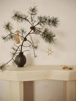 Ferm Living Jute Stars Christmas decoration 3 pieces, Natural Beige Outlet