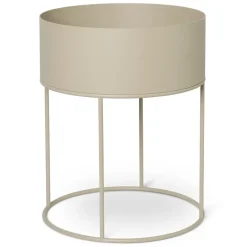 Ferm Living plant box round, cashmere Beige