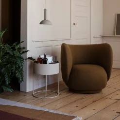 Ferm Living plant box round, cashmere Beige