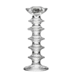 Iittala Festivo candleholder, 215 mm Transparent