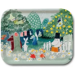 Opto Design Finn Family Moomintroll tray, 27x20 cm Multi Clearance